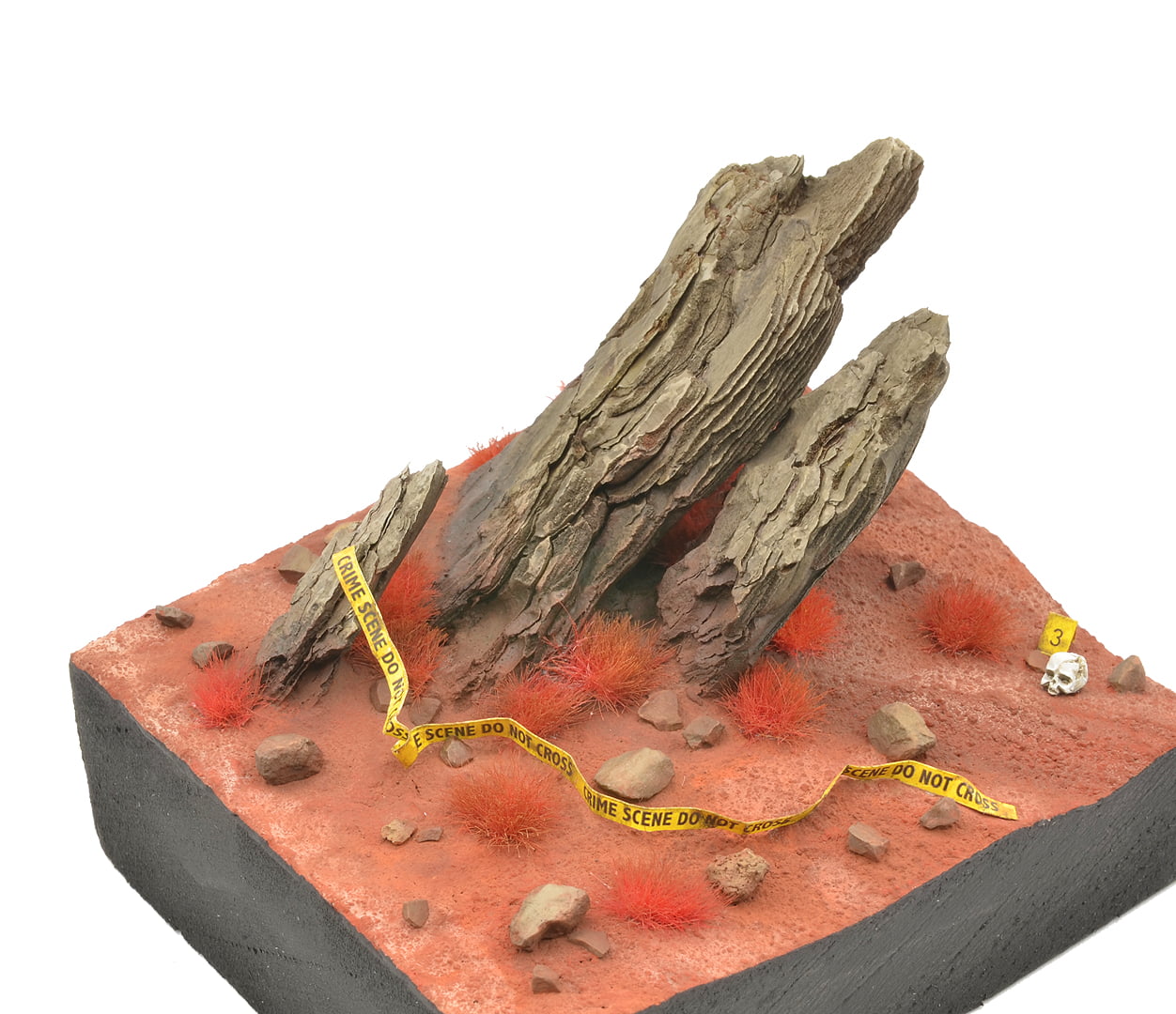 AK Interactive Red Stickable Wargame Tufts 4.5mm AKI 8240