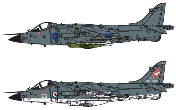 Airfix BAe Sea Harrier FRS.1 1/72 Scale A04051A