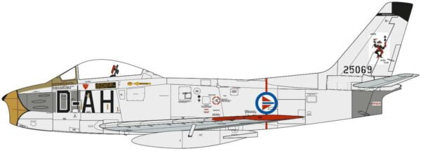 Airfix North American F-86F-40 Sabre 1/48 Scale A08110