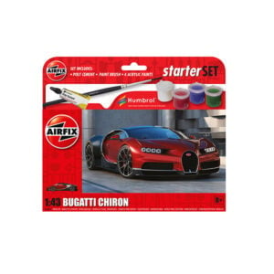 Airfix Bugatti Chiron 1/43 Scale A55005 Starter Set