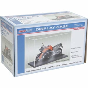 Master Tools Display Case for 1/12 Scale Motorcycle 09804