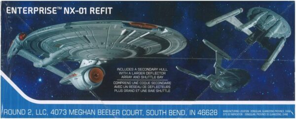 Polar Lights Star Trek USS Enterprise NX-01 1/1000 Scale 966