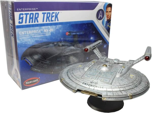 Polar Lights Star Trek USS Enterprise NX-01 1/1000 Scale 966