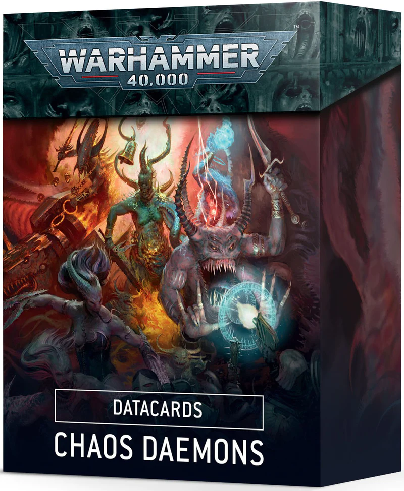 Datacards: Chaos Daemons - Games Workshop 97-04 Datacards: Chaos Daemons - Games Workshop 97-04