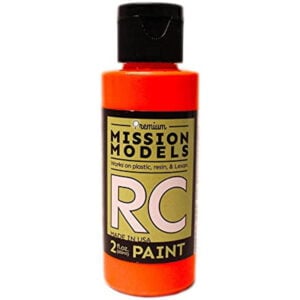 Mission Model Paints RC Acrylic Fluor Racing Orange 2oz MMRC-045