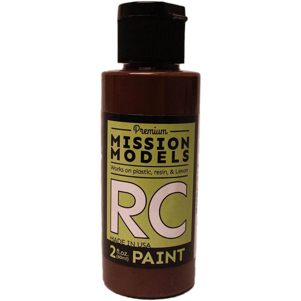 Mission Model Paints RC Acrylic Dark Brown 2oz MMRC-014