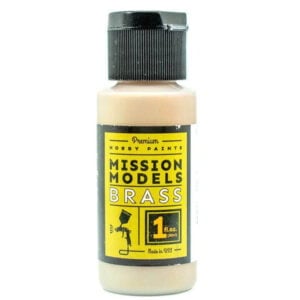 Mission Model Paints Brass 30ml 1oz MMC-002