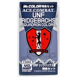 Mr Color Ace Combat UNF Ridgebacks Squadron Colors Set CS669