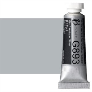 Holbein Artist Gouache Irodori Antique Silver / Gin 15ml G893C