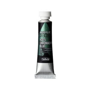 Holbein Acrylic Iridescene Chromashine Blue 5ml AC875