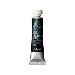 Holbein Acrylic Iridescene Chromashine Pearl Blue 5ml AC885