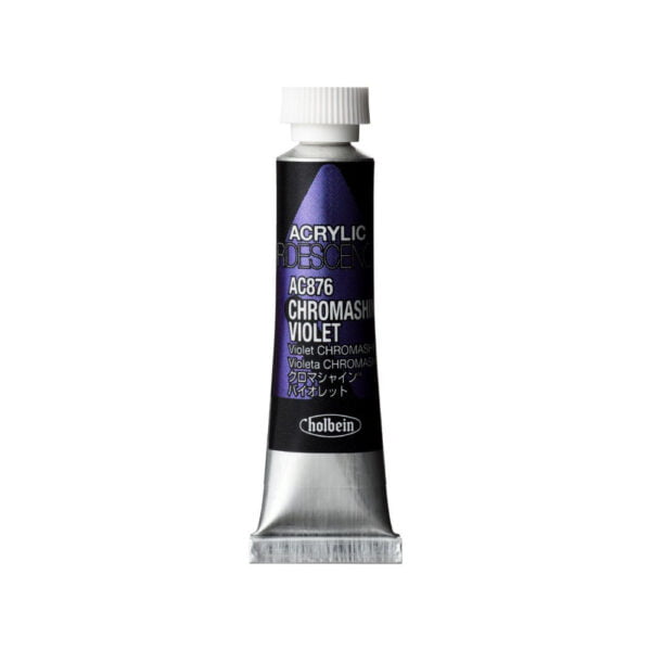 Holbein Acrylic Iridescene Chromashine Violet 5ml AC876