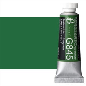Holbein Artist Gouache Irodori Evergreen / Tokiwamidori 15ml G845A
