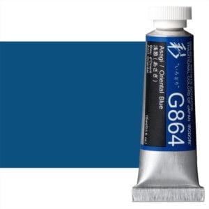 Holbein Artist Gouache Irodori Oriental Blue / Asagi 15ml G864A