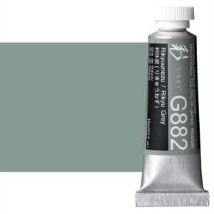 Holbein Artist Gouache Irodori Rikyu Grey / Rikyuunezu 15ml G882A