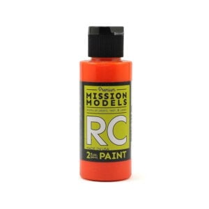 Mission Model Paints RC Acrylic Translucent Orange 2oz MMRC-055