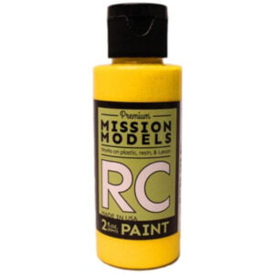 Mission Model Paints RC Acrylic Translucent Yellow 2oz MMRC-056