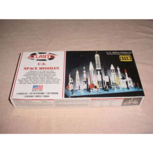 Atlantis Collection of 36 US Space Missiles 1/128 Scale M6871