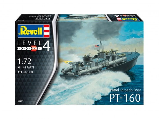 Revell PT-160 Patrol Torpedo Boat 1/72 Scale RVG 05175