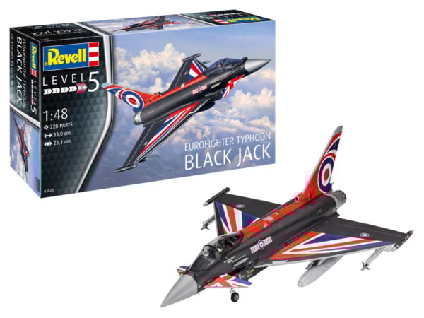 Revell Eurofighter Typhoon Black Jack 1:48 Scale RVG 03820
