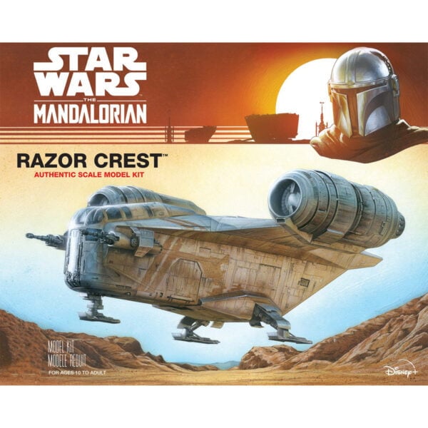 AMT Star Wars The Mandalorian Razor Crest 1/72 Scale 1273