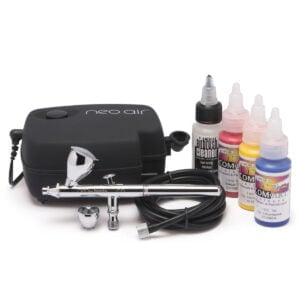 Iwata Gravity Feed Airbrushing Kit with NEO CN Airbrush IW120