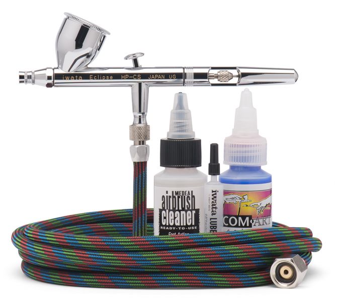 Iwata Eclipse HP-CS Value Set Airbrush and Hose Set ECL4501