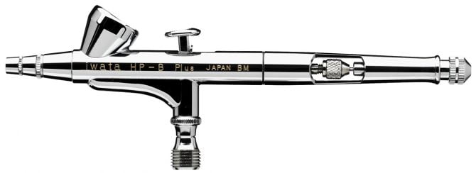 Iwata High Performance HP-B Plus Gravity Feed Dual Action Airbrush H2001