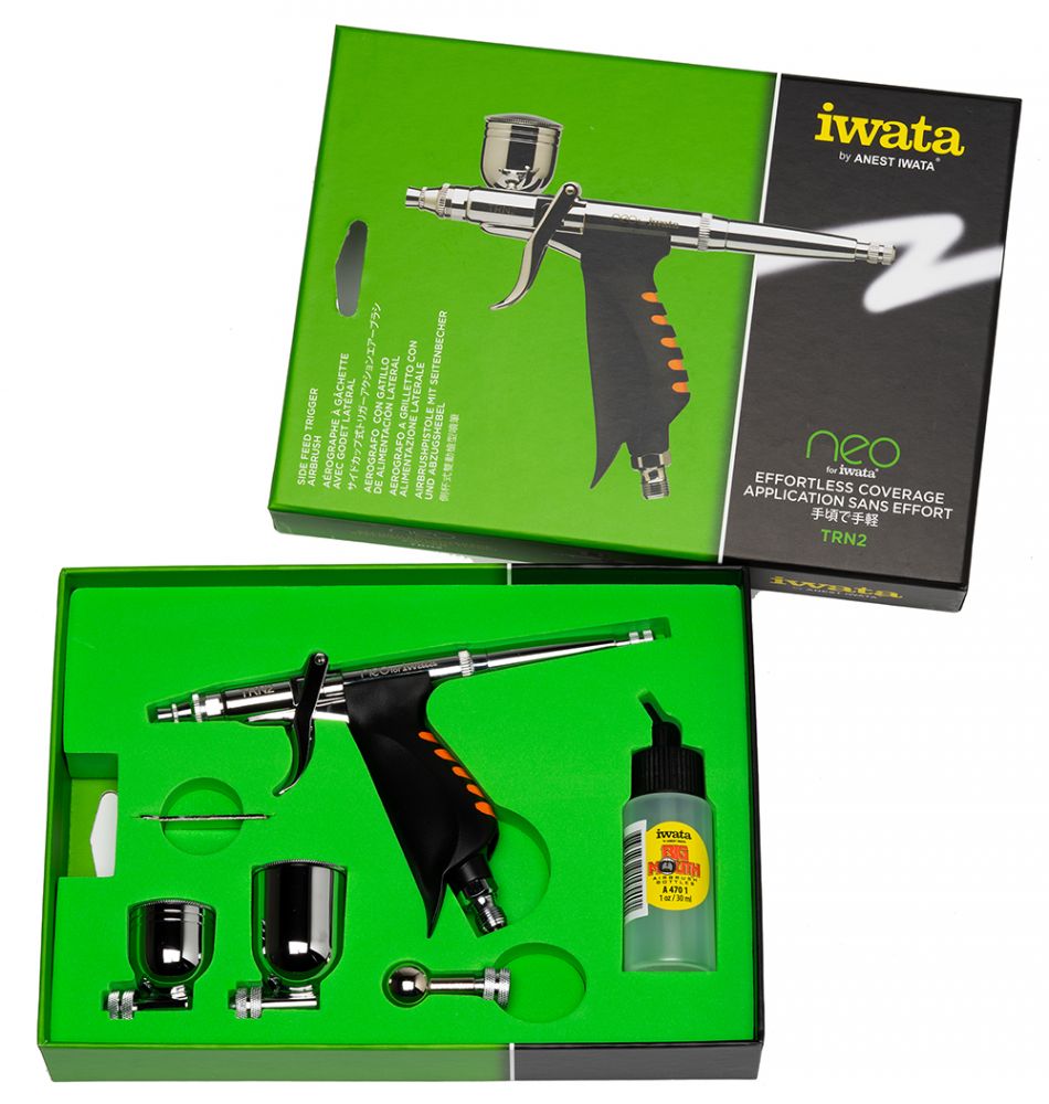 Iwata NEO TRN2 Side Feed Dual Action Trigger Airbrush N5000