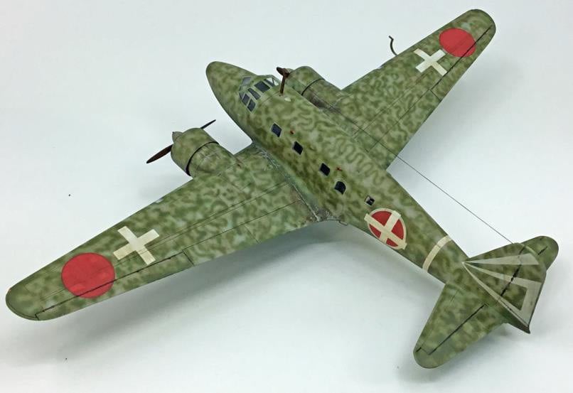 Ki-54 Transport 1/72 Scale Plane
