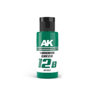 AK Interactive Dual Exo 12B Viridian Green 60ml AKI 1524