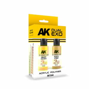 AK Interactive Solar Yellow And Pluto Stone Dual Exo AKI 1544 Set