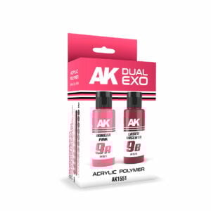 AK Interactive Ranger Pink And Laser Magenta Dual Exo AKI 1551 Set