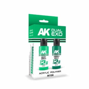 AK Interactive Alien Green And Viridian Green Dual Exo AKI 1556 Set