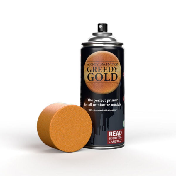 The Army Painter Spray Greedy Gold CP3028