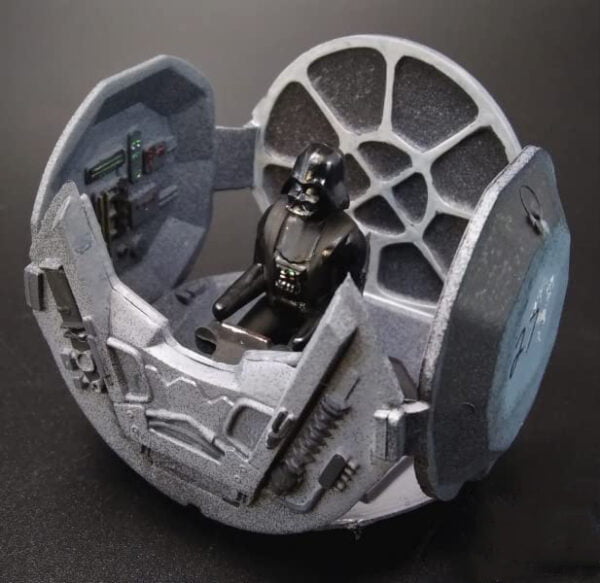 MPC Star Wars a New Hope Darth Vader Tie Fighter Scale MPC952