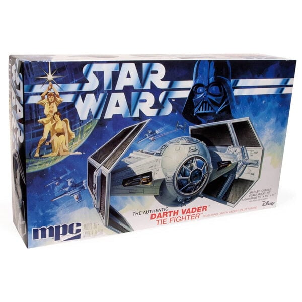 MPC Star Wars a New Hope Darth Vader Tie Fighter Scale MPC952