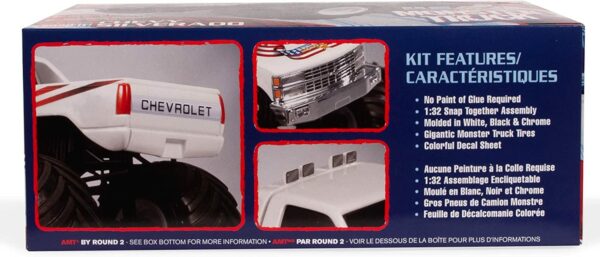 AMT USA-1 Monster Truck Chevy Silverado 1/32 Scale 1351