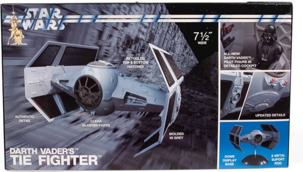 MPC Star Wars a New Hope Darth Vader Tie Fighter Scale MPC952