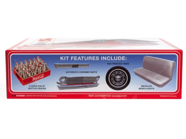 AMT 1963 Chevy II Nova Station Wagon with Cokes Crates 1/25 Scale 1353
