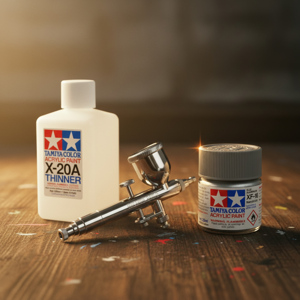Tamiya Acrylic Paints XF16 XF-16 81316 Flat Aluminum Large 23ml