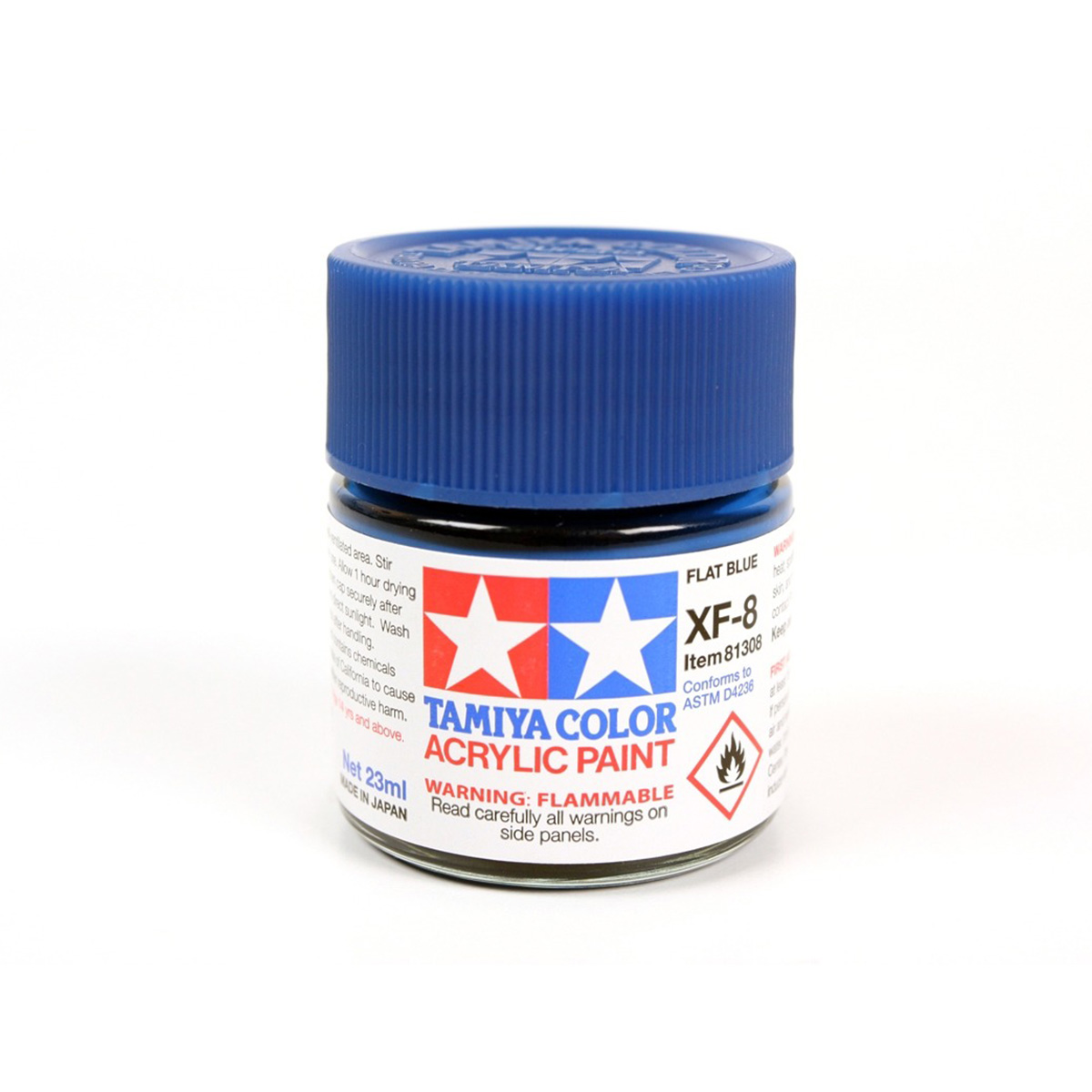 Xf8 Color Code Tamiya Acrylic Paints XF8 X-F8 81708 Flat Blue