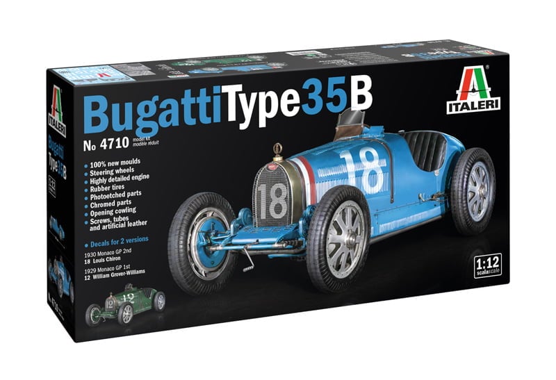 Bugatti type store 35 miniature