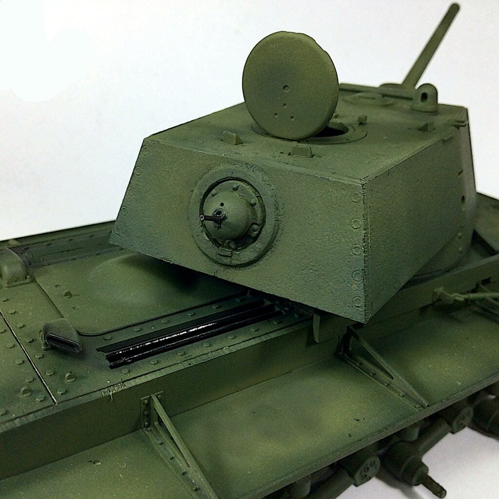 KV 1 ARMOURED MACHINE GUN COLLAR FINISHED