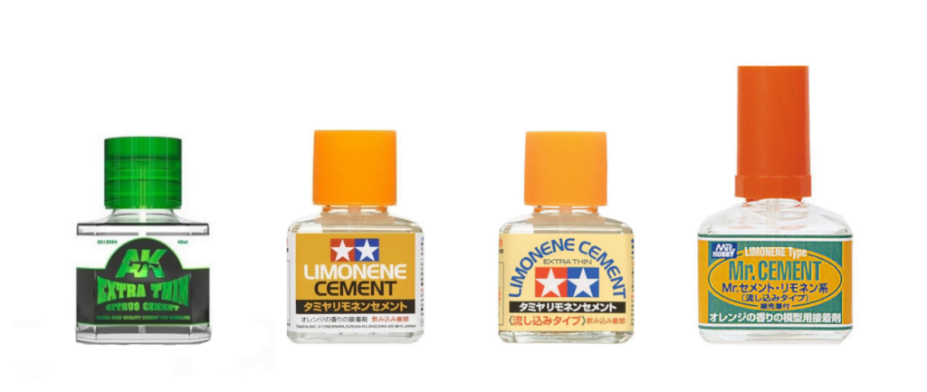 LIMONENE CEMENT TYPES