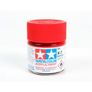 Tamiya Acrylic Paints X7 X-7 81007 Red Large 23ml