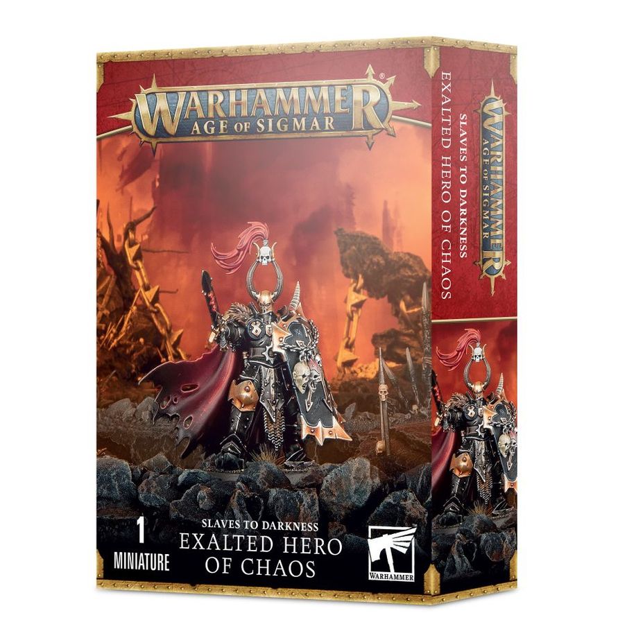 Slaves to Darkness Exalted Hero of Chaos 83-67 Age of Sigmar Warhammer