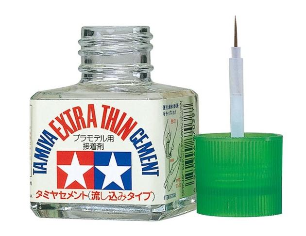 Tamiya Extra Thin Cement 40ml jar for plastic models hobby #87038
