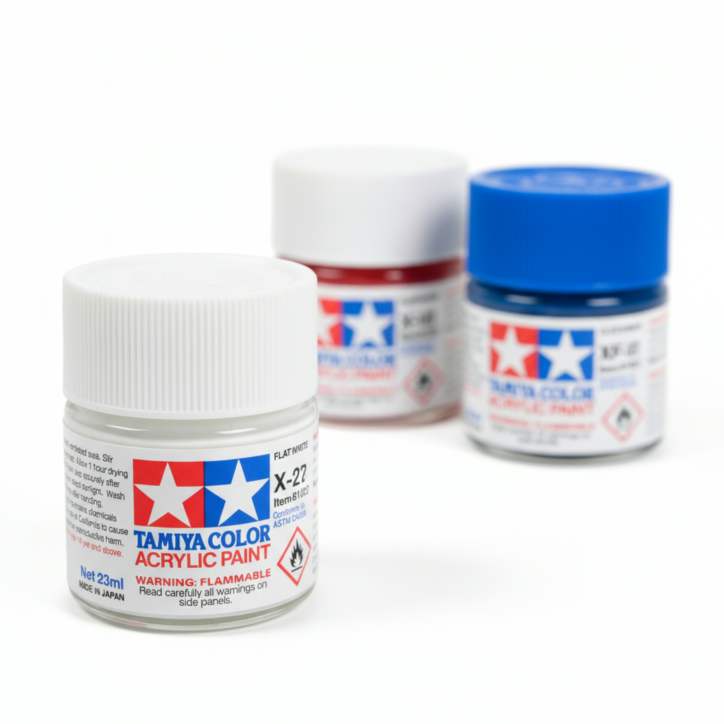 Tamiya Acrylic Paints XF2 XF-2 81302 Flat White Large 23ml