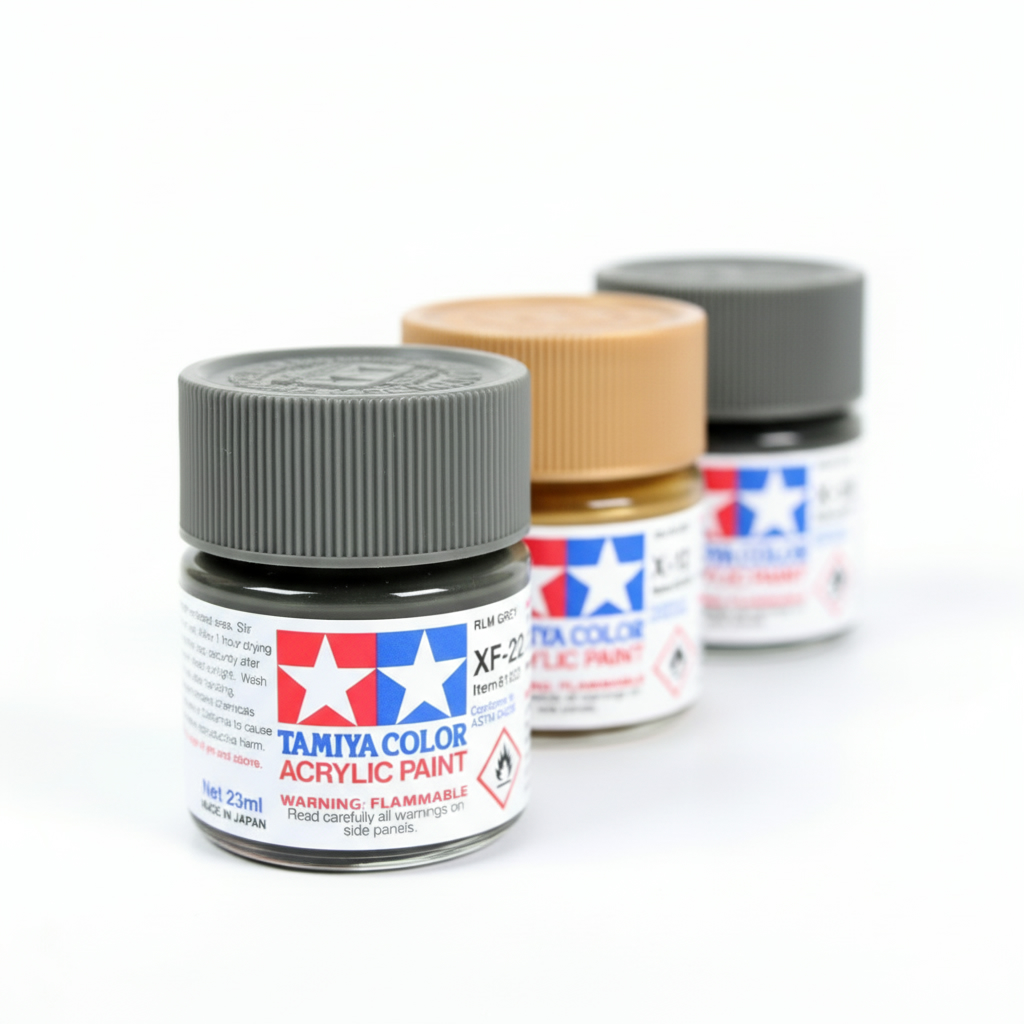 Tamiya Acrylic Paints XF22 XF-22 81322 RLM Grey Gray Large 23ml